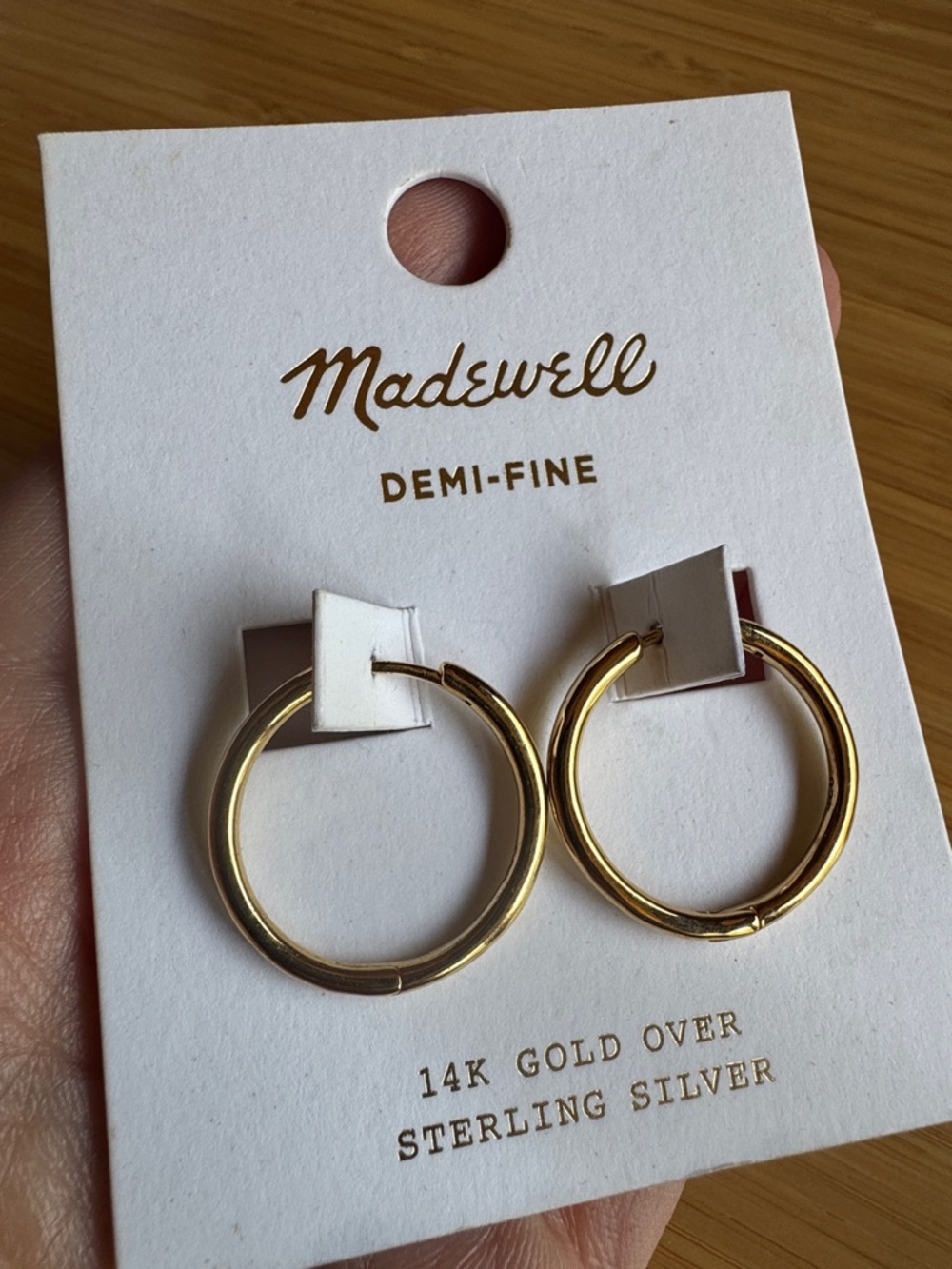 14K Gold Hoop Earrings
